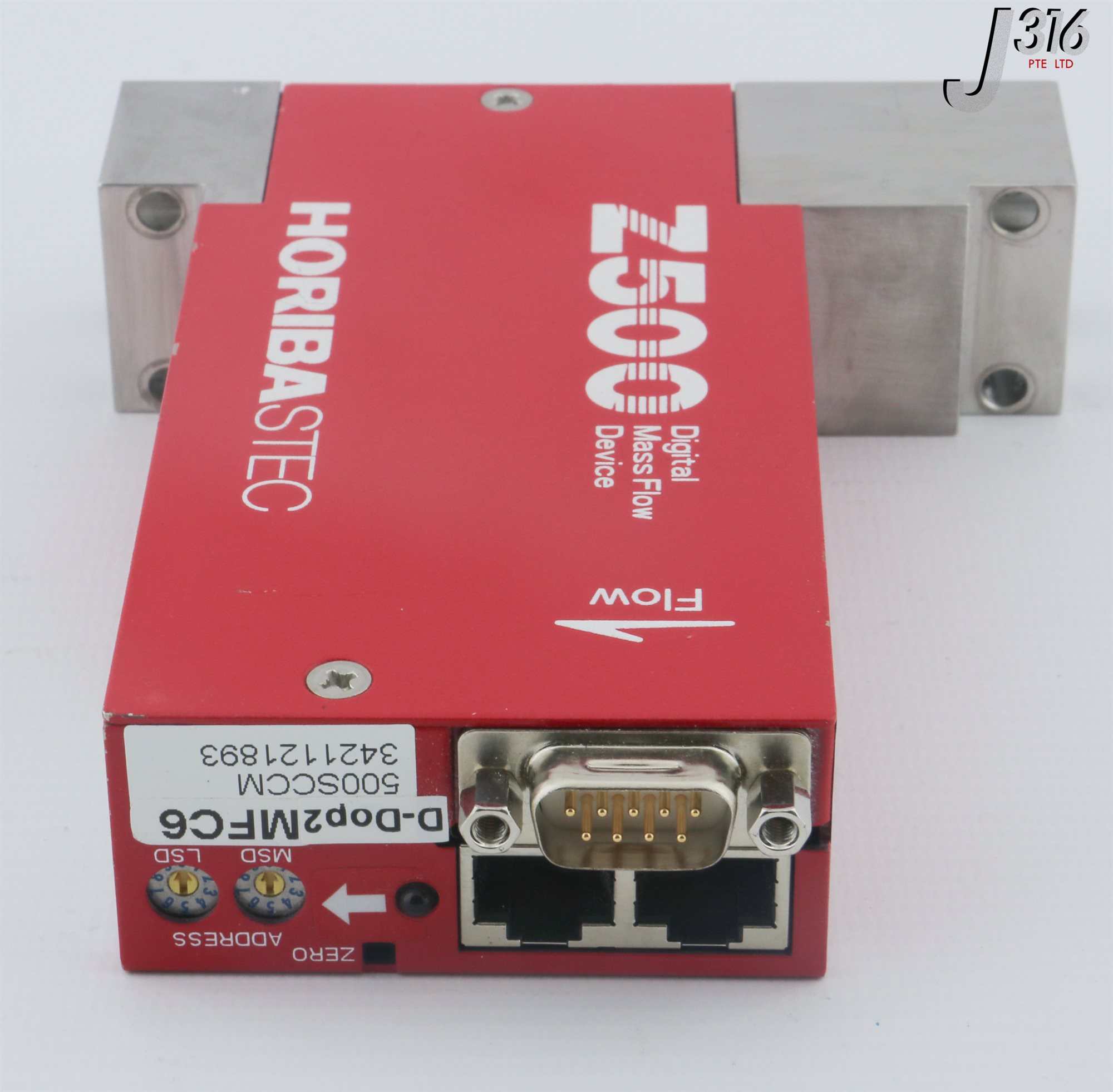 6645 HORIBASTEC Z500, DIGITAL MASSFLOW DEVICE SEC-Z512MGX